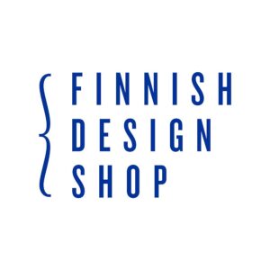 The Finnish Design Shop Logo in blue.