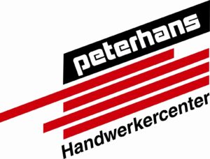 The Peterhans logo in red and black
