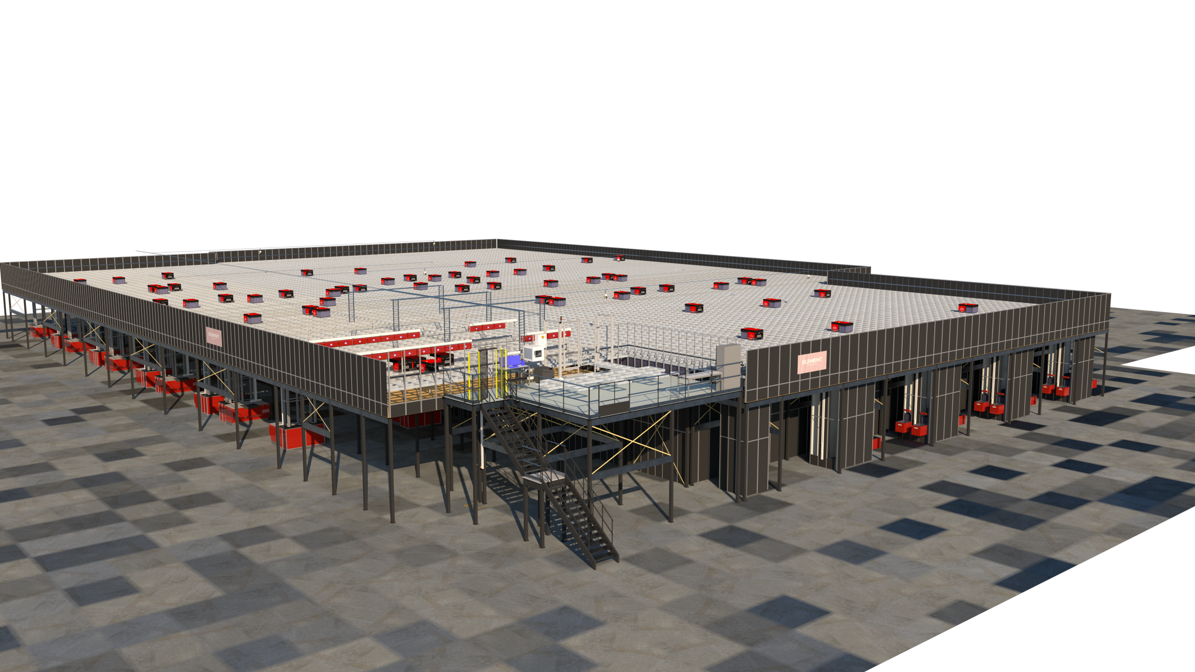 An illustration of the MEKO site.