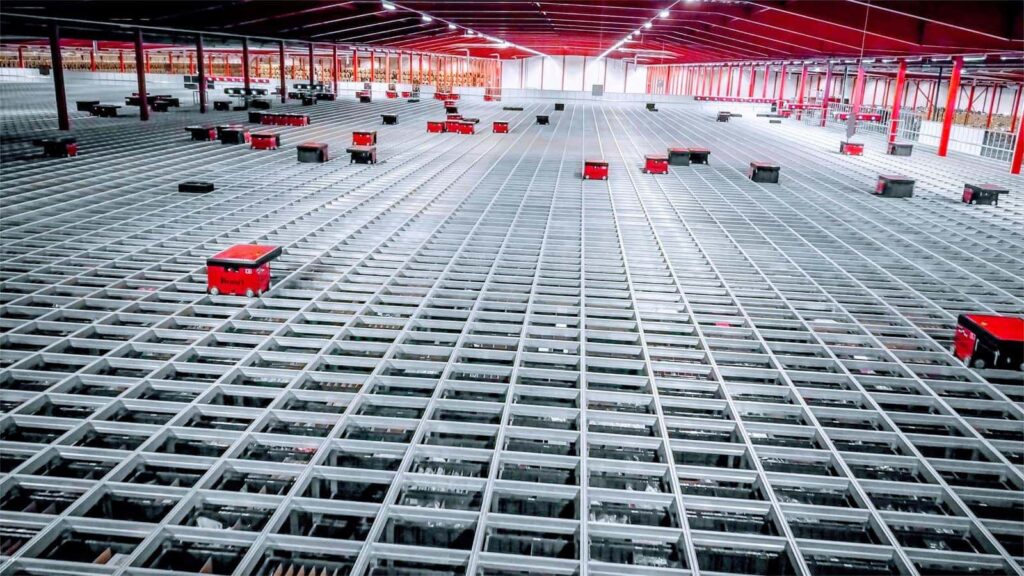 AutoStore-grid fra Element Logic