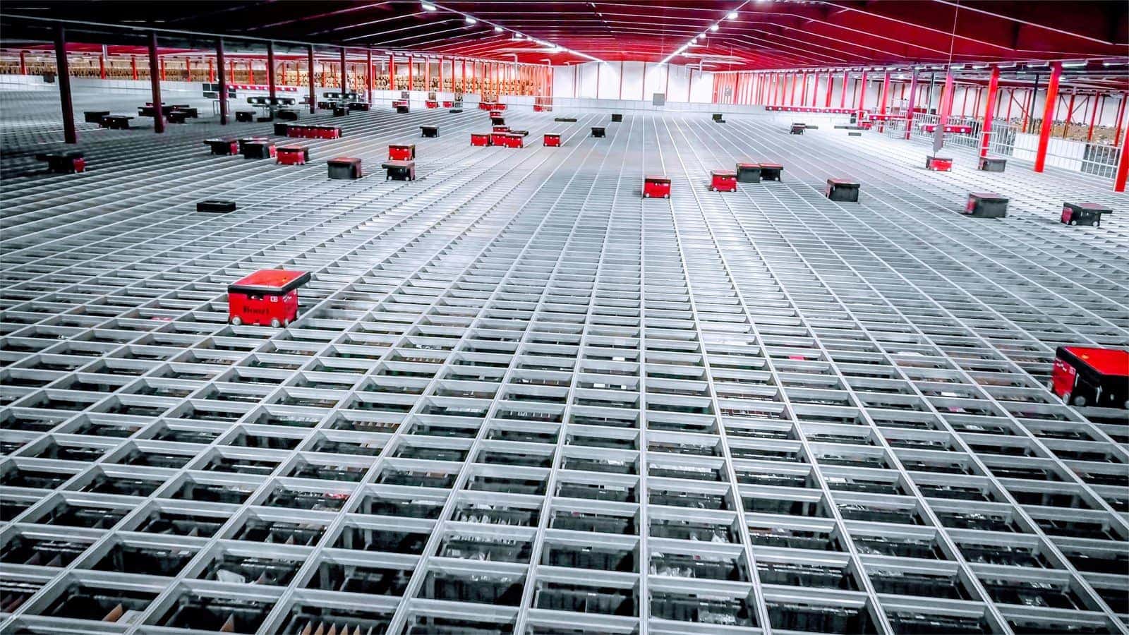 AutoStore-grid fra Element Logic