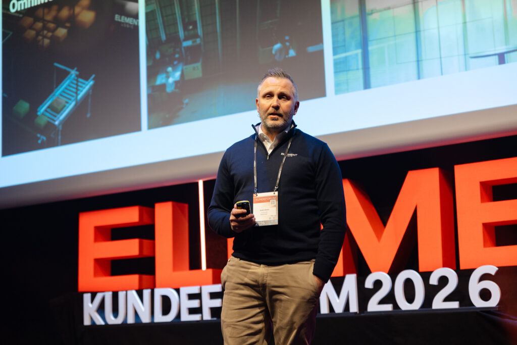 Anders Bohlin, Sales Director Element Logic Scandinavia