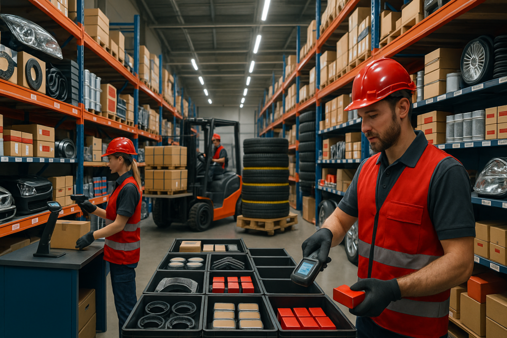 Reservedele og distribution hos Element Logic