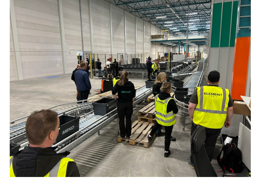 Warehouse automation at the MEKO installation from Element Logic